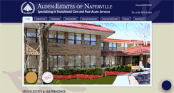 Desktop Screenshot of aldenestatesofnaperville.com